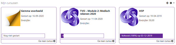 mijn cursussen LT&C