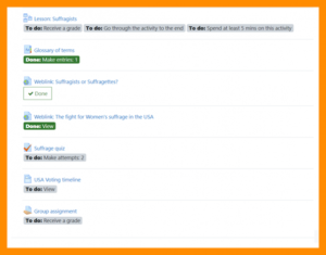 Moodle 3.11 Activiteitsvoltooing