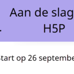 aan de slag met H5P