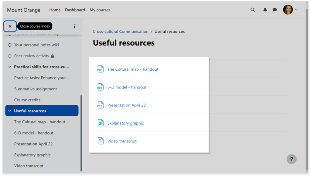 Moodle LMS 4.4 - mime afbeeldingen