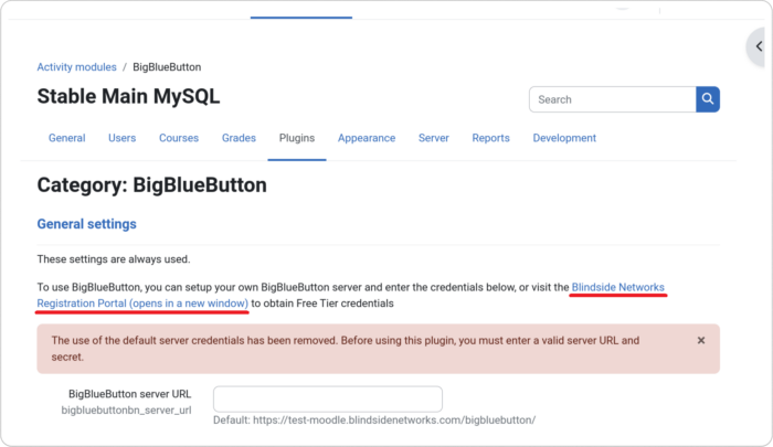 BigBlueButton registratie gratis tier